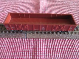 Fleischmann Spur N DB offener Güterwagen Ealmo 106