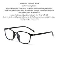 Lesebrille Paterna black +1.5 +2.0 +3.0
