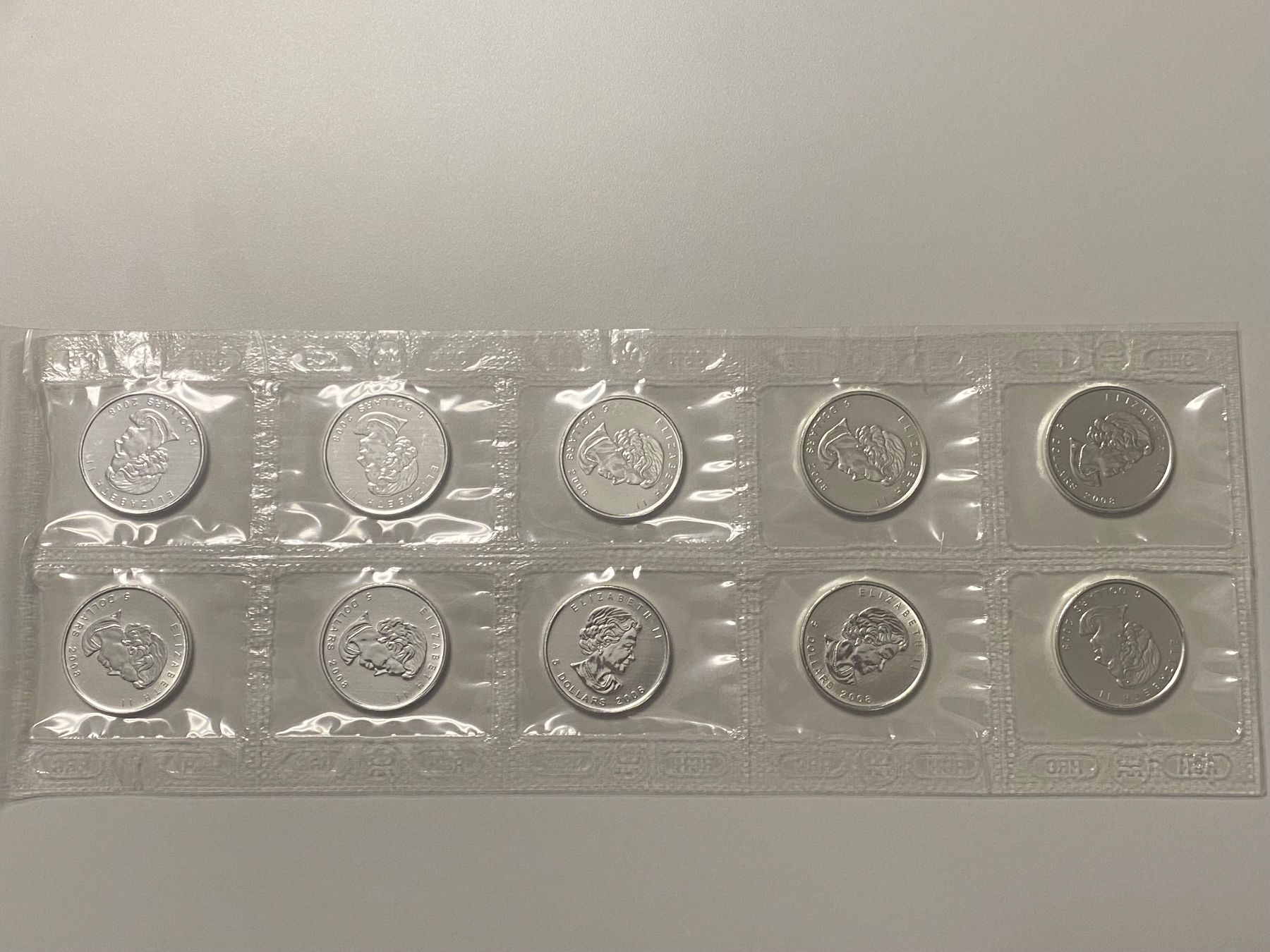Tutti le monete: 10x Canada Maple 2008 10 Unze Silber – Nuovo (secondo la descrizione) da Zürich venduto da mysilvercoin 1