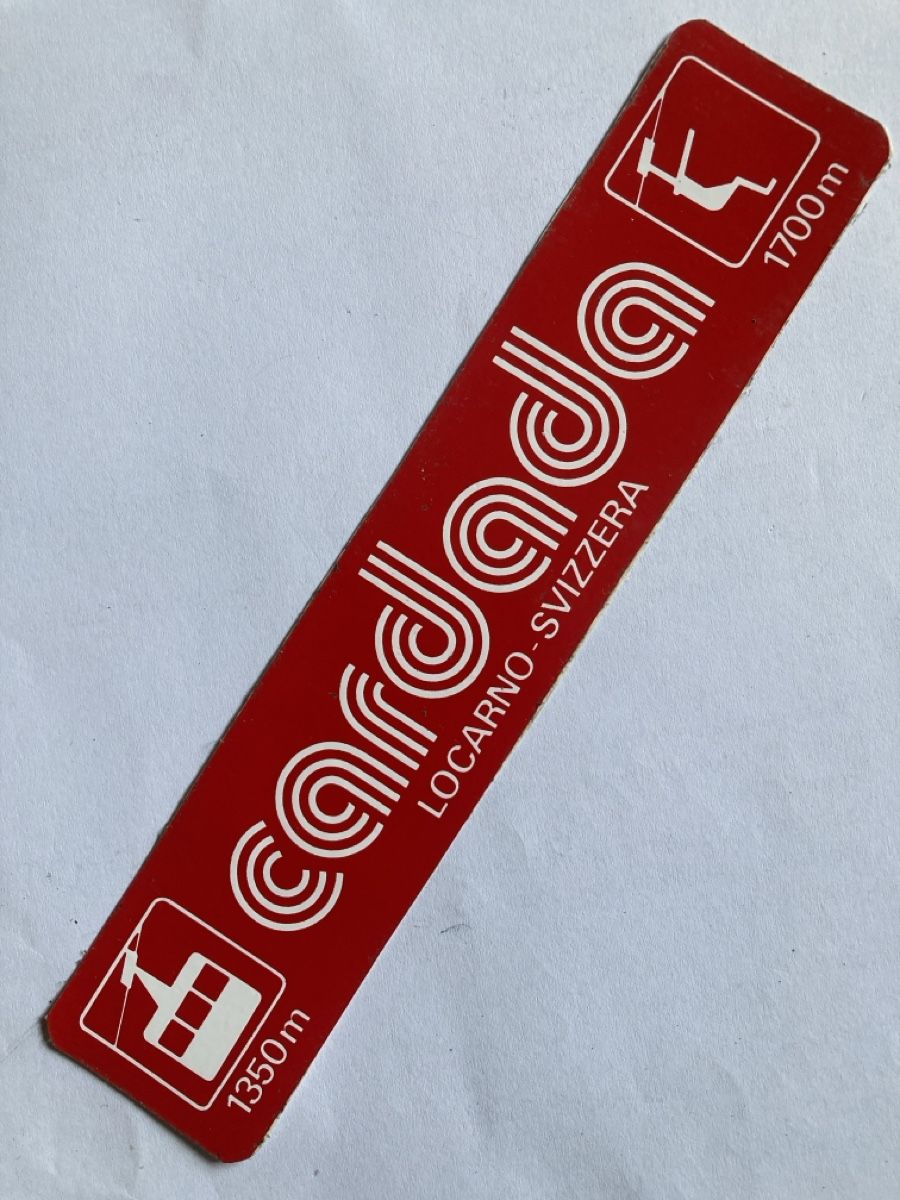 Sticker: Locarno CARDADA, Aufkleber – Nuovo e nell'imballaggio originale da Lodano venduto da mabianco