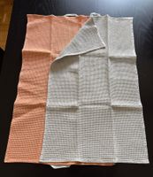 2er Set Geschirrtücher Waffelpique Baumwolle