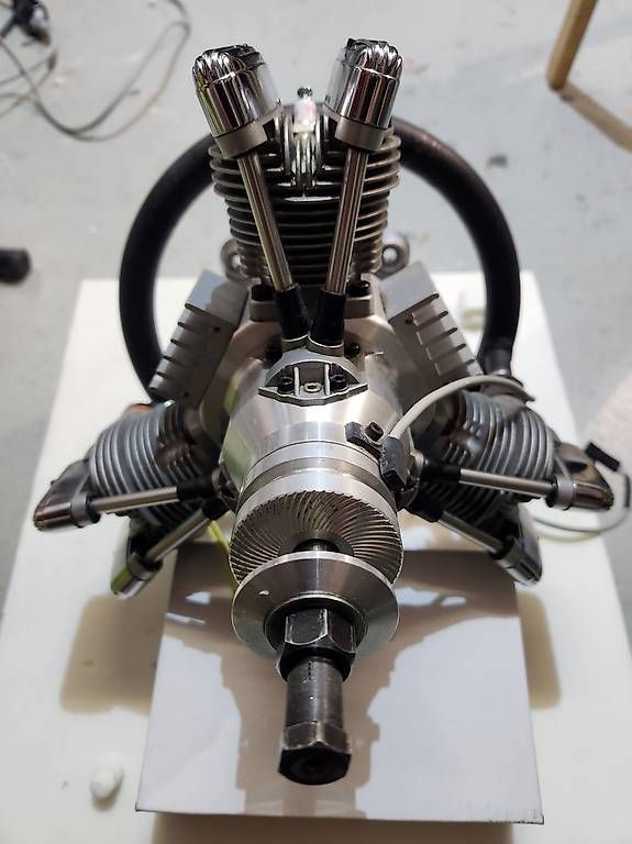 Motori: Saito Fg84 R3 Sternmotor – Usato da Dübendorf venduto da Robad 2