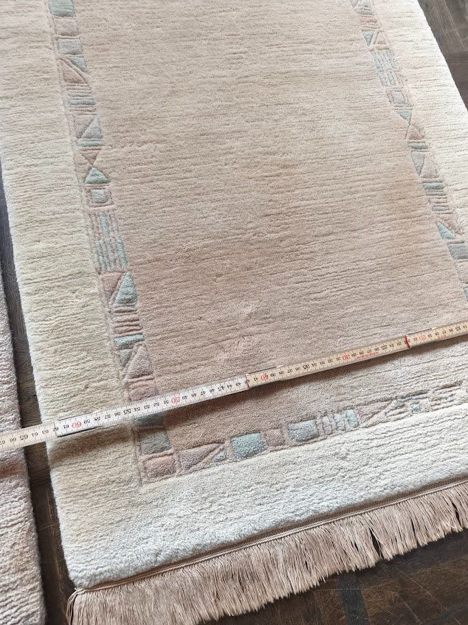 Tappeti: N20 2x Handgeknüpfter Tibeter Orient Teppich hell 63x92cm – Usato da Toffen venduto da Immo-Erben 7