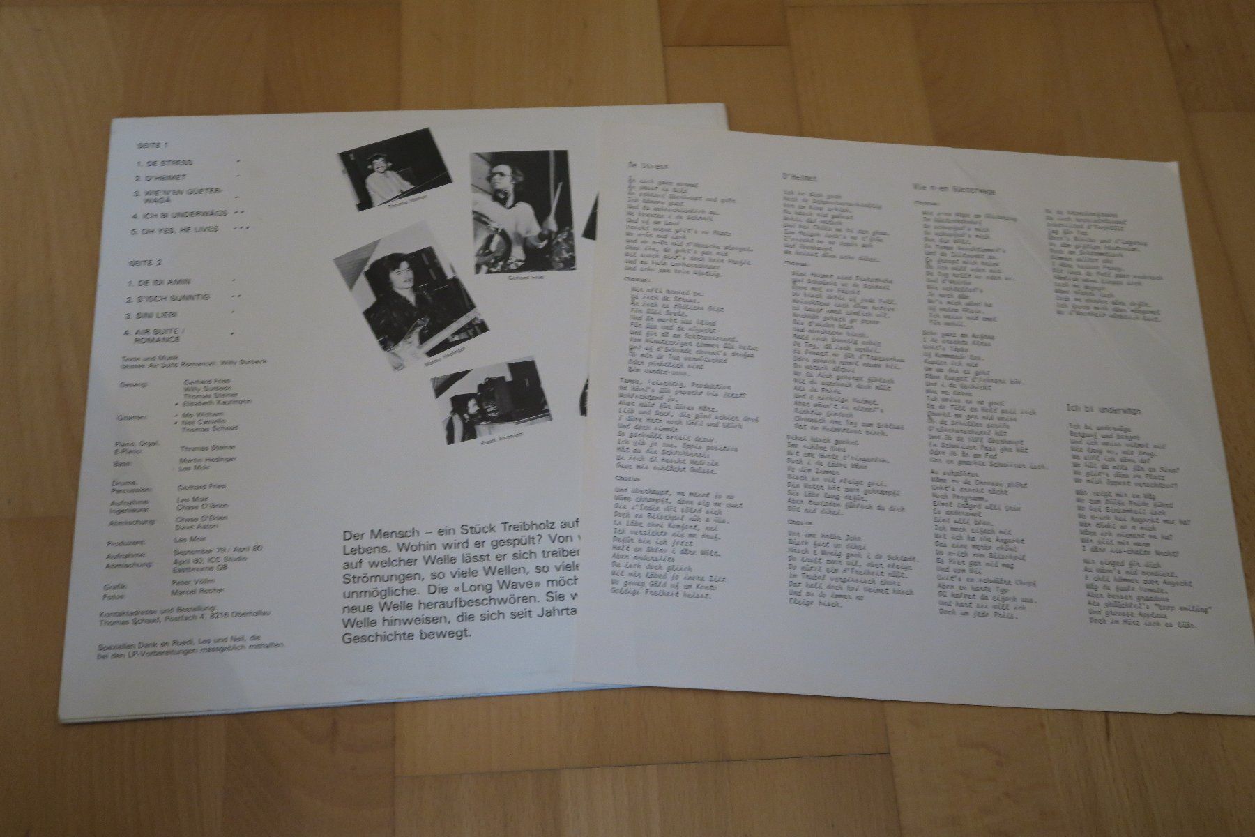 Dischi in vinile: Long Wave – D'Möglichkeit – Usato da Thun venduto da Karibu70 2