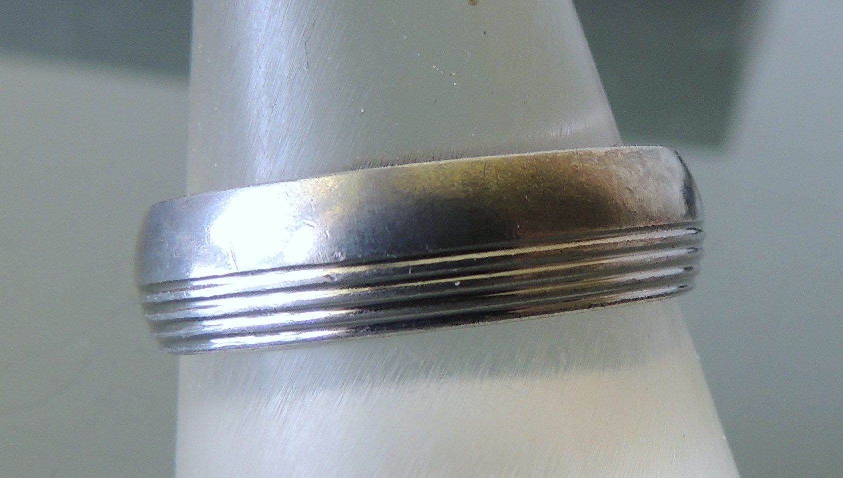 Anelli: Silber 925 Fingerring Gr. 63 – Usato da Waldenburg venduto da schaller707 1