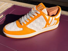 👟 LOUIS VUITTON – LV TRAINER – JAUNE / BLANC – TAILLE 42,5
