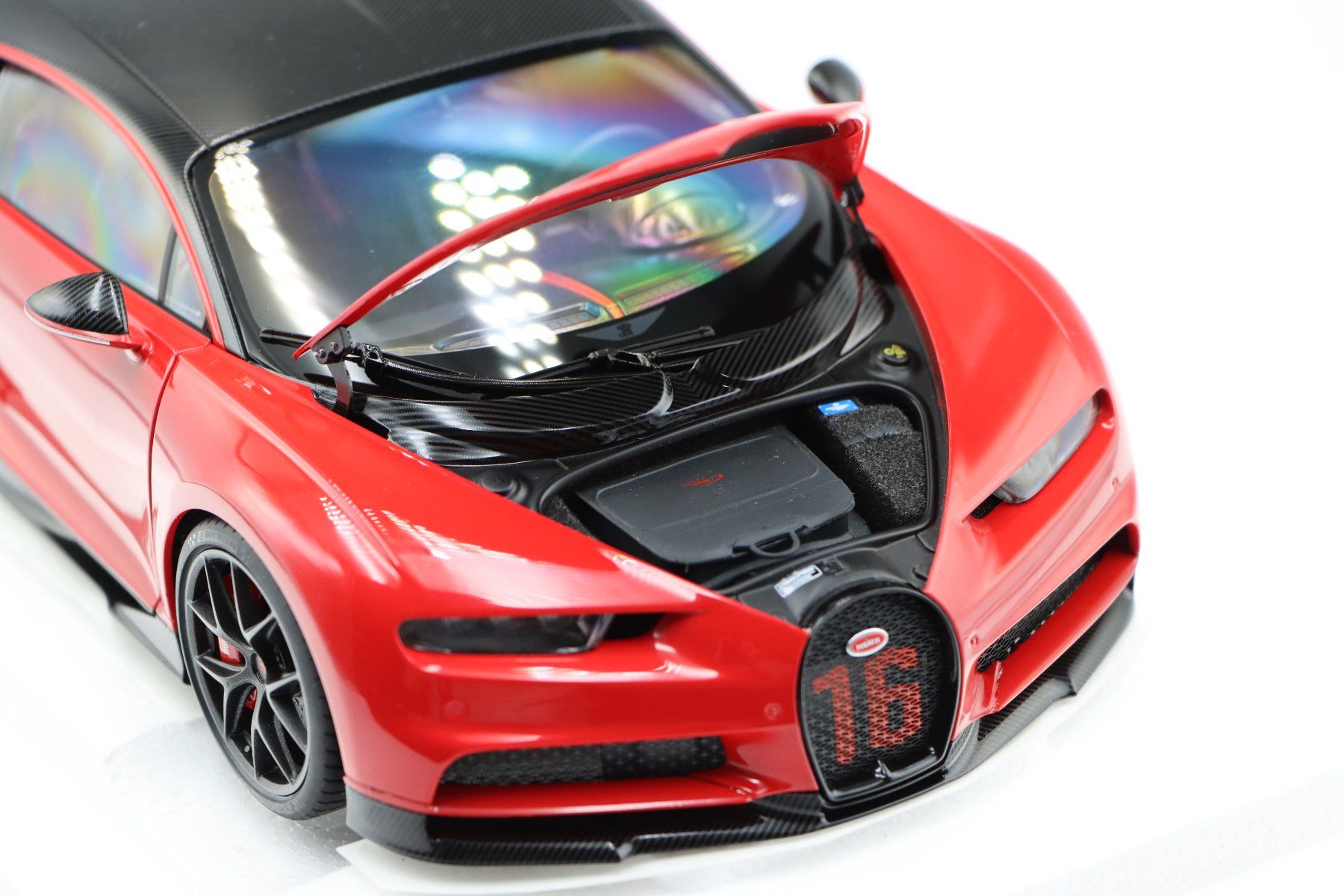 Bugatti Modellini d'auto: Bugatti Chiron Sport 2019 1:18 AutoArt – Nuovo e nell'imballaggio originale da Bühl b.Aarberg venduto da modelldiecast 9