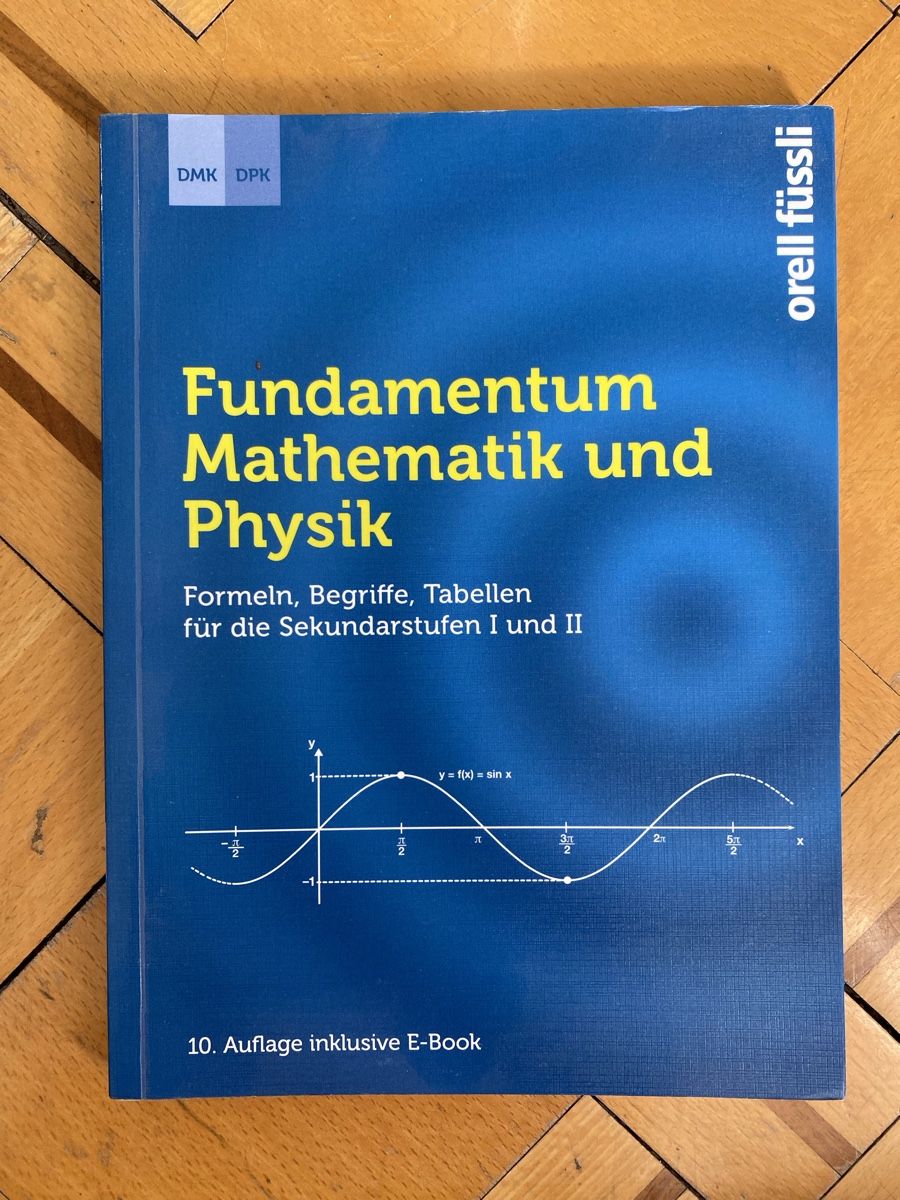 Libri: Fundamentum Mathematik und Physik – Nuovo (secondo la descrizione) da Rorschach venduto da Fliegenflieger