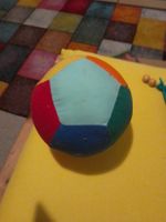 Stoffball, Handarbeit ca 1992