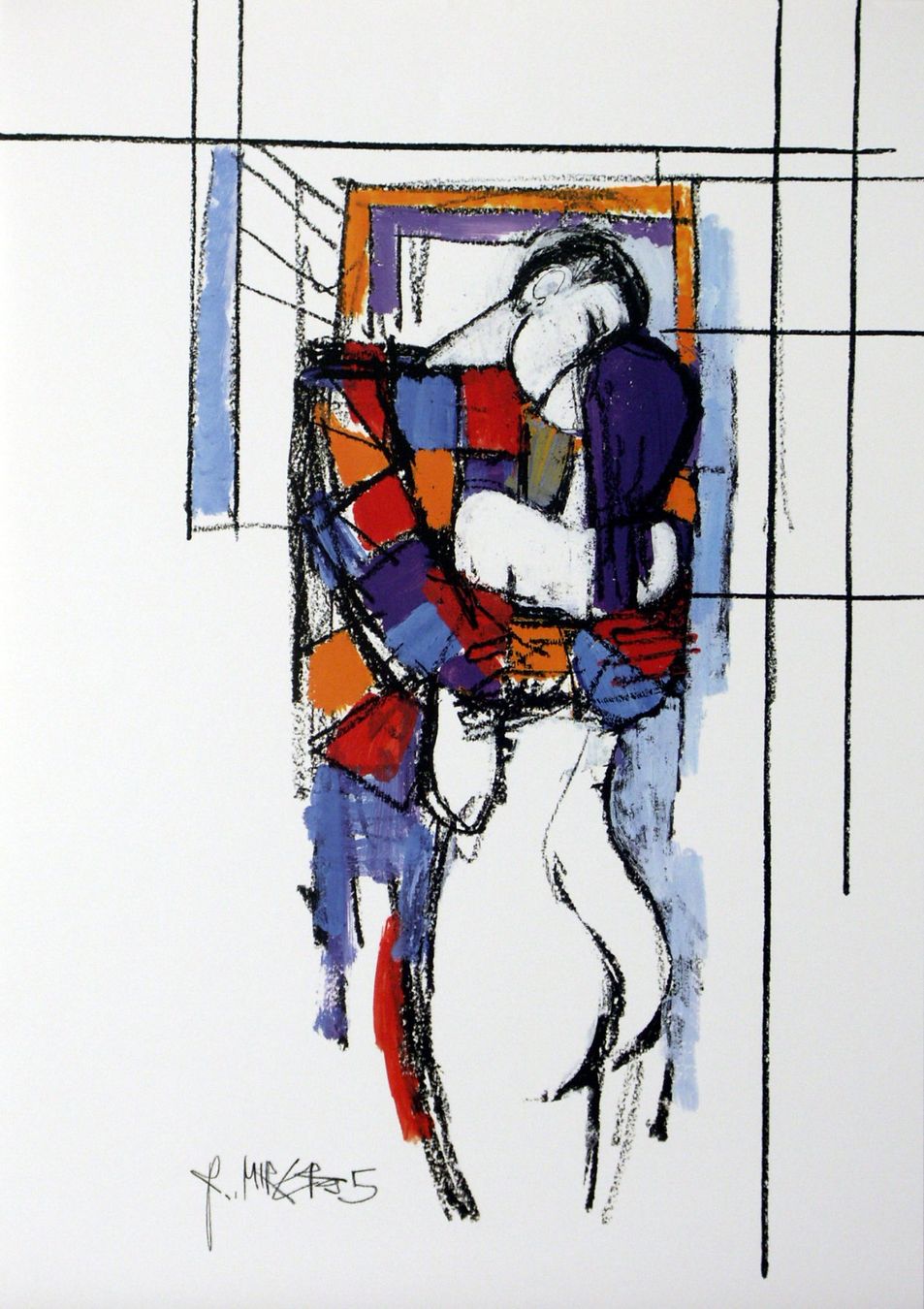 Foto & Immagini: Rudolf Mirer: Umarmung I – Nuovo (secondo la descrizione) da Pfaffhausen venduto da artshop