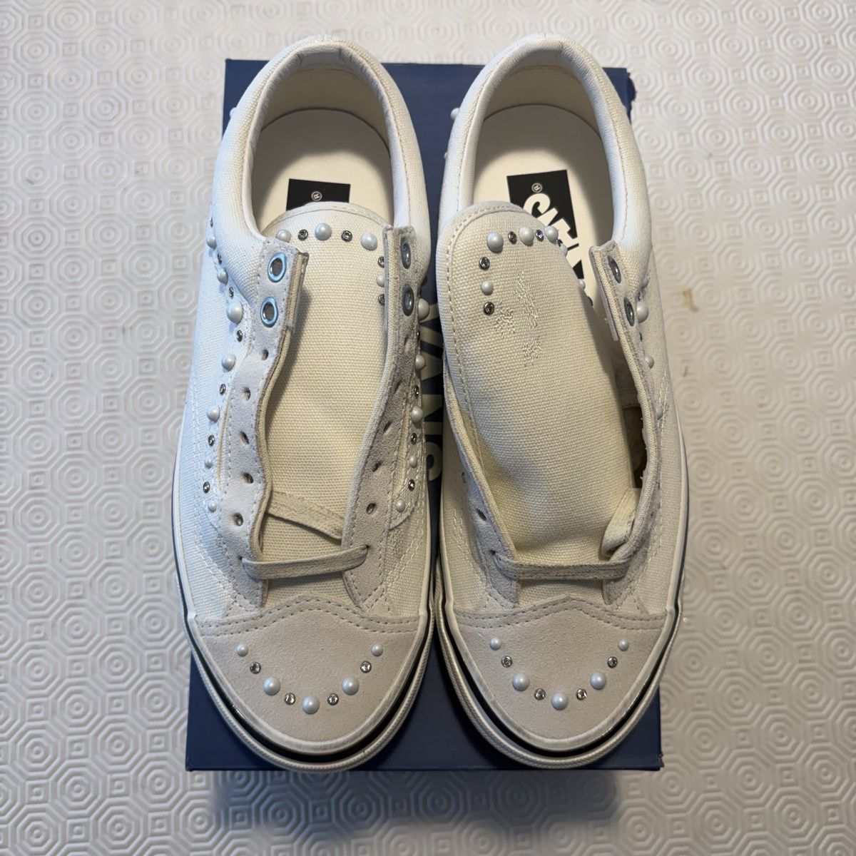 Vans Scarpe da uomo: Vans LX Old Skool 34 Pearlized White - Taille 38 – Nuovo e nell'imballaggio originale da Onex venduto da Chooseyoursneaks 3