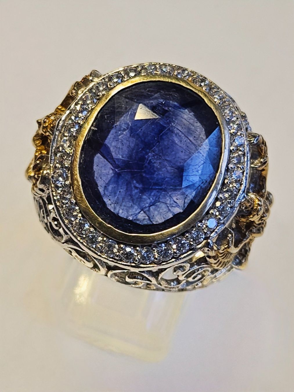 Anelli: Safir Fingerring – Nuovo (secondo la descrizione) da Zürich venduto da adriben 8