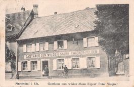 EXOTISCHE Ansichtskarte - uralt und ungewöhnlich: MARIENTHAL