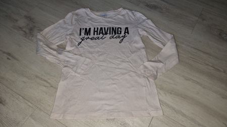 OVS Langarmshirt "Great Day" - Lässiger Herbst-Look, Gr. 134