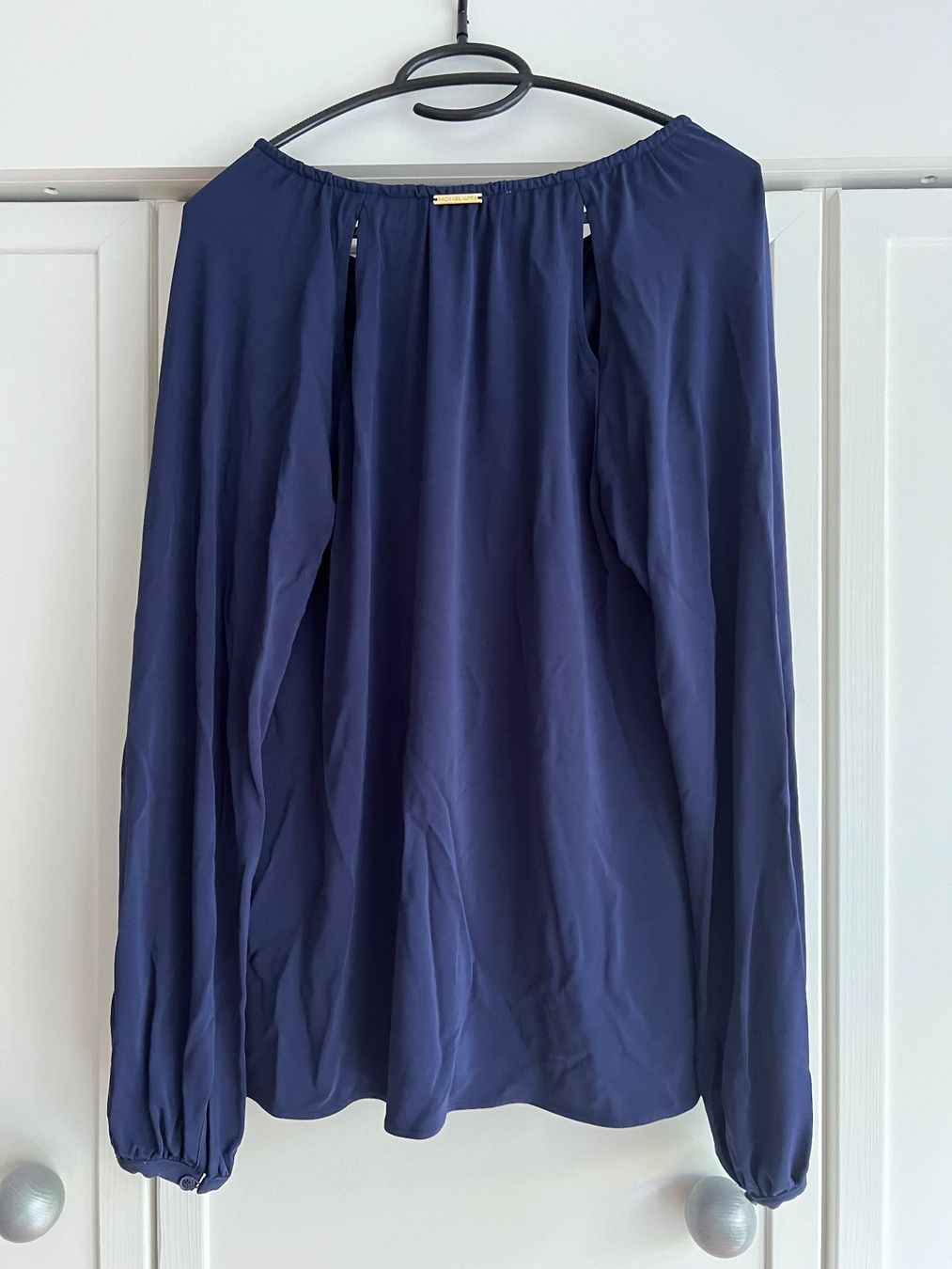 Michael Kors Camicette: Michael Kors Bluse in Dunkelblau – Usato da Oberwil-Lieli venduto da Borz2 5