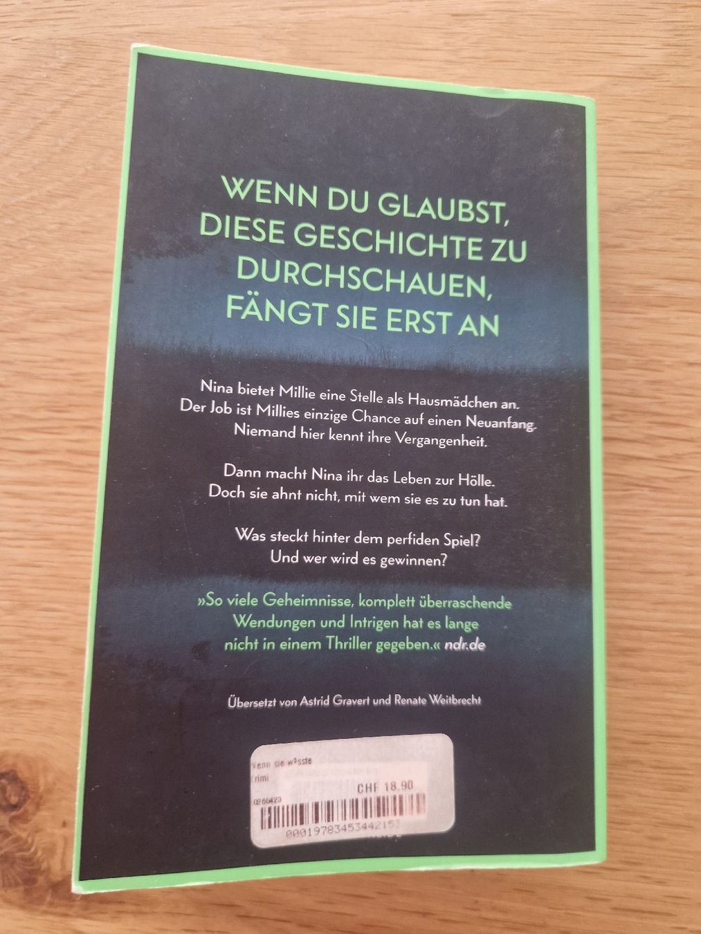 Libri: Buch Wenn sie wüsste – Usato da Pfungen venduto da R-Tunes 1