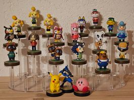 Amiibo-Sammlung: Animal Crossing + Pokémon + Kirby