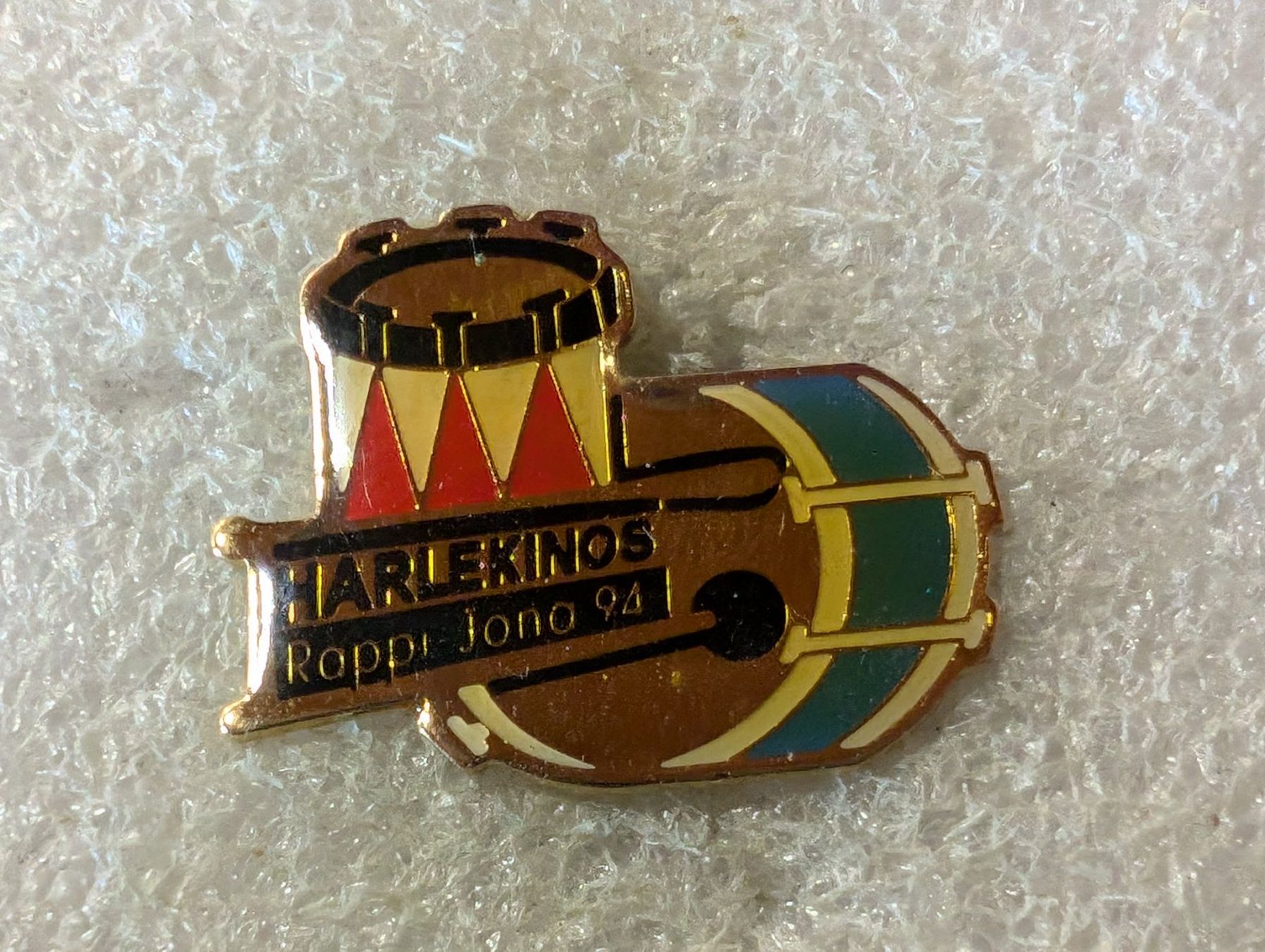 Placchette & Badge: Ansteckpin 159: Harlekinos – Usato da Oppligen venduto da Pin-Fall-Shop
