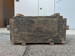 Alte Holzkiste