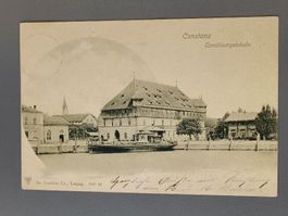 Alte PK / Konstanz - Conciliumgebäude Gelaufen 1900