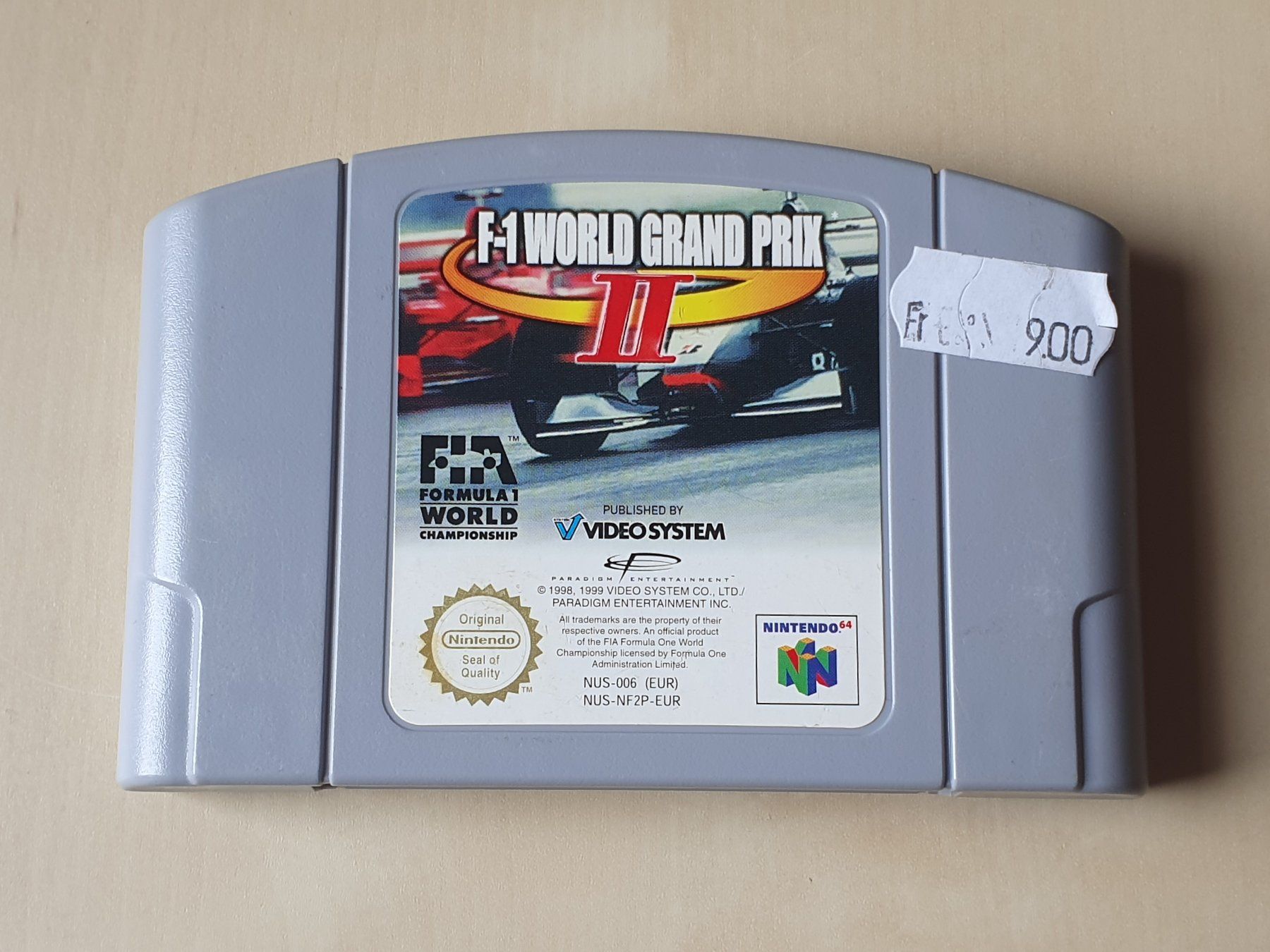 Nintendo Giochi: F1 World Grand Prix II – Usato da Stansstad venduto da collectorsshop