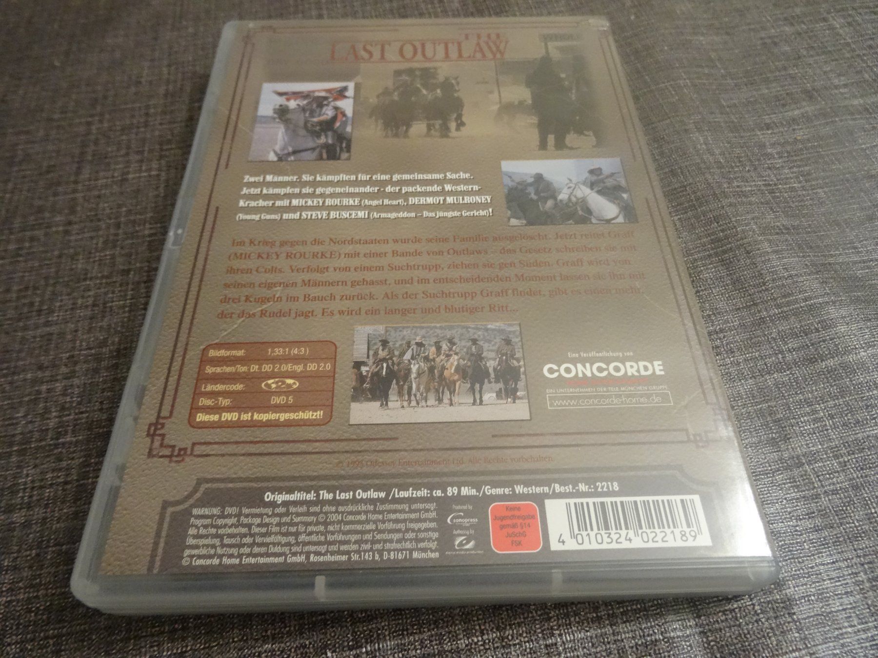 Alle DVDs: DVD The Last Outlaw – Gebraucht aus Olten von Disc-Verkauf 2