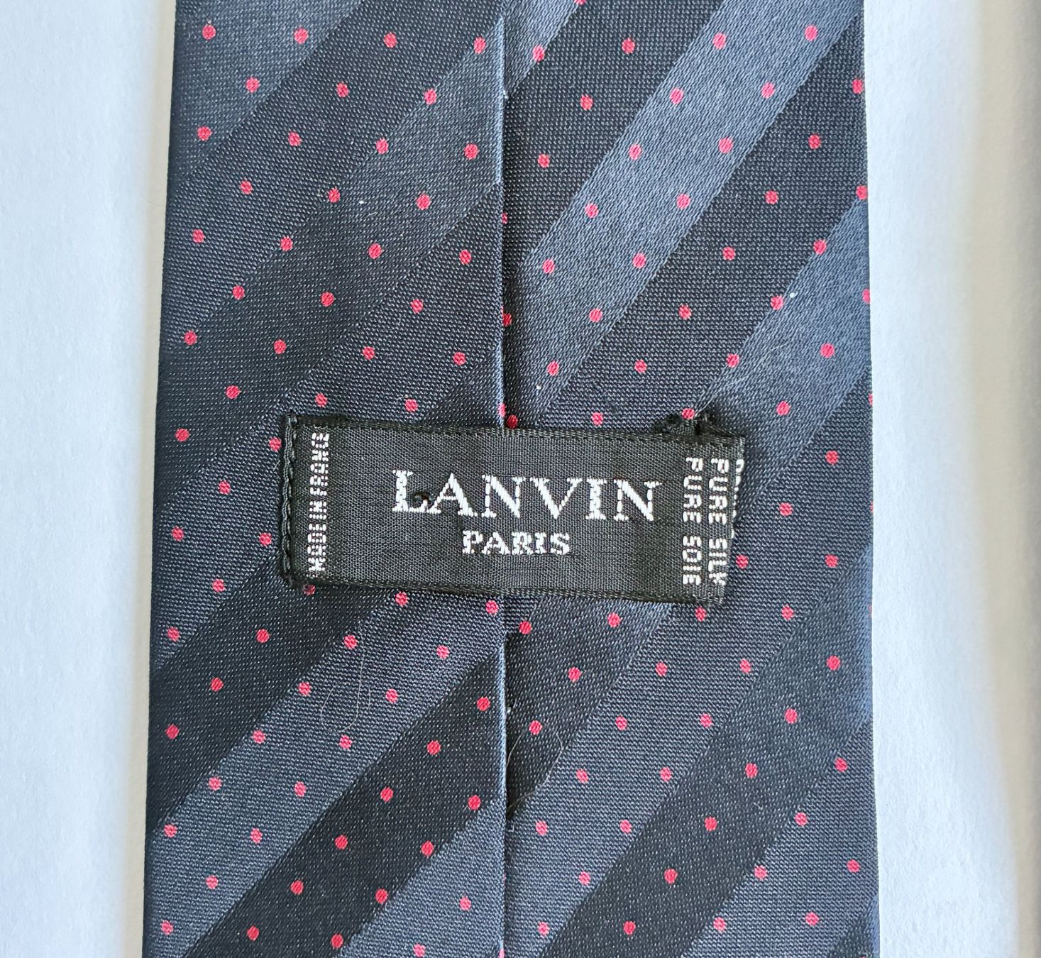 Lanvin Cravatte: Vintage LANVIN, Paris Seidenkrawatte – Usato da Kloten venduto da Nephty 4
