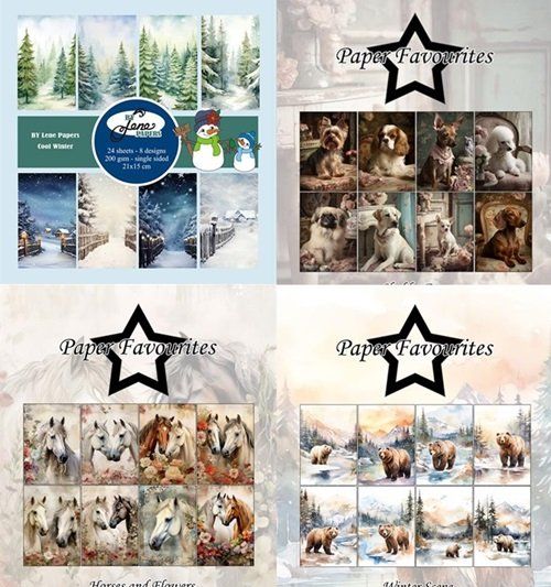 Kit bricolage: Paper Favourites A5 – Nuovo e nell'imballaggio originale da Schlatt TG venduto da kreativ-atelier