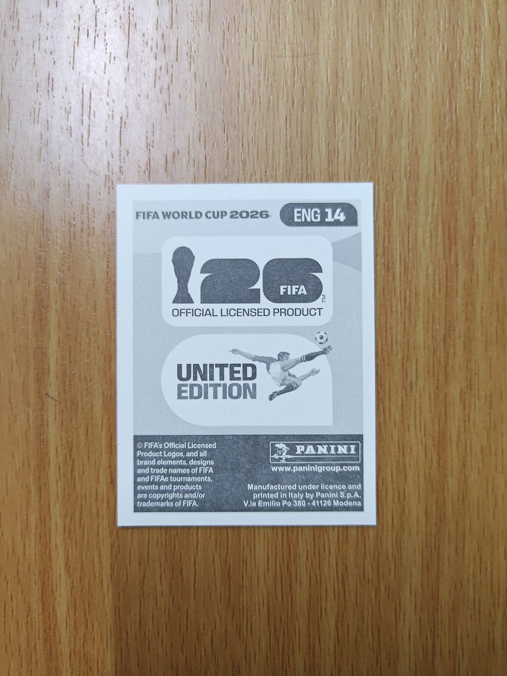 Panini Carte collezionabili: Panini WM 2026 Sticker - ENG 14 – Usato da Hochdorf venduto da all_u_want 1