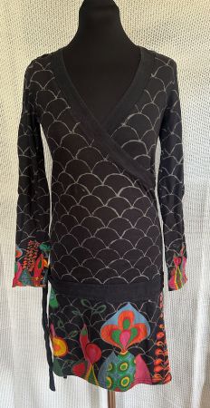 Kleid von Desigual aus Baumwolle Gr. S