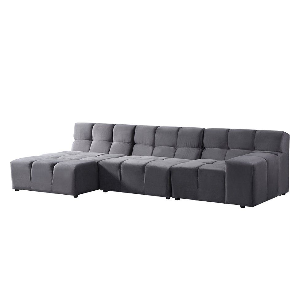 Divani: Modulares Sofa ORNINA XL - Links - Anthrazit – Nuovo e nell'imballaggio originale da Wallenwil venduto da toesstal-vertrieb 2