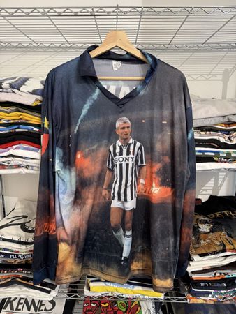 90’s Vintage Ravanelli Juventus Turin Bootleg football XL