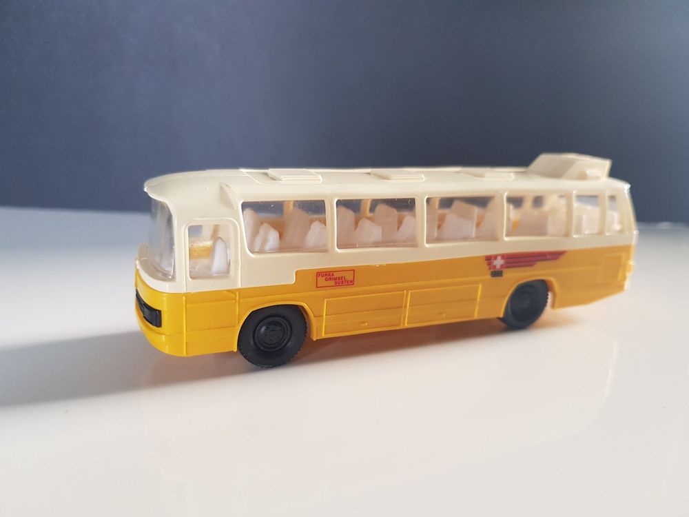 Autocar Mercedes-Benz PTT Suisse Tekno 1/43 - Métal - Boîte D'origine 1970
