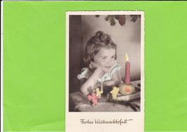 Frohes Weihnachtsfest-Mädchen