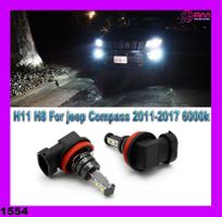 H11 H8 Für Jeep Compass 2011-2017 6000k