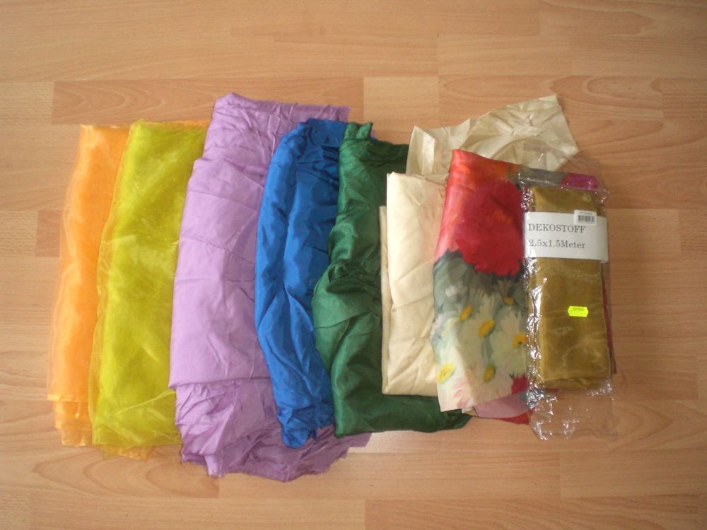 Grosse Menge bunte Stoffresten | Kaufen auf Ricardo