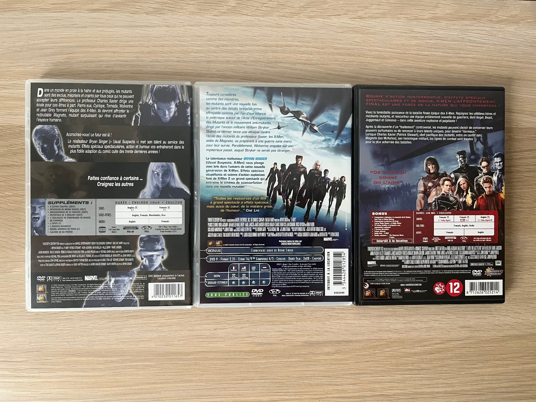 Alle DVDs: X-Men, Première Trilogie [DVD] – Gebraucht aus Petit-Lancy von cinrox 1