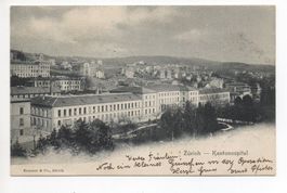 ZÜRICH Kantonsspital gel. 1902 n. Bertschikon