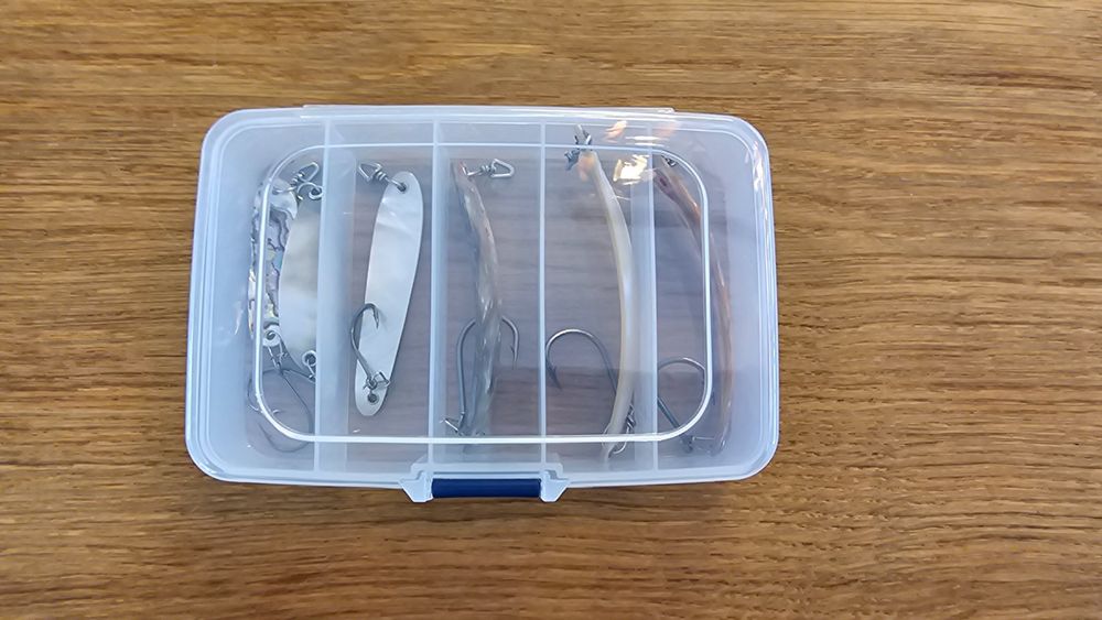 Perlmutt Perlmuttspangen Set Löffel Schlepplöffel Seeforelle (Gebraucht ...