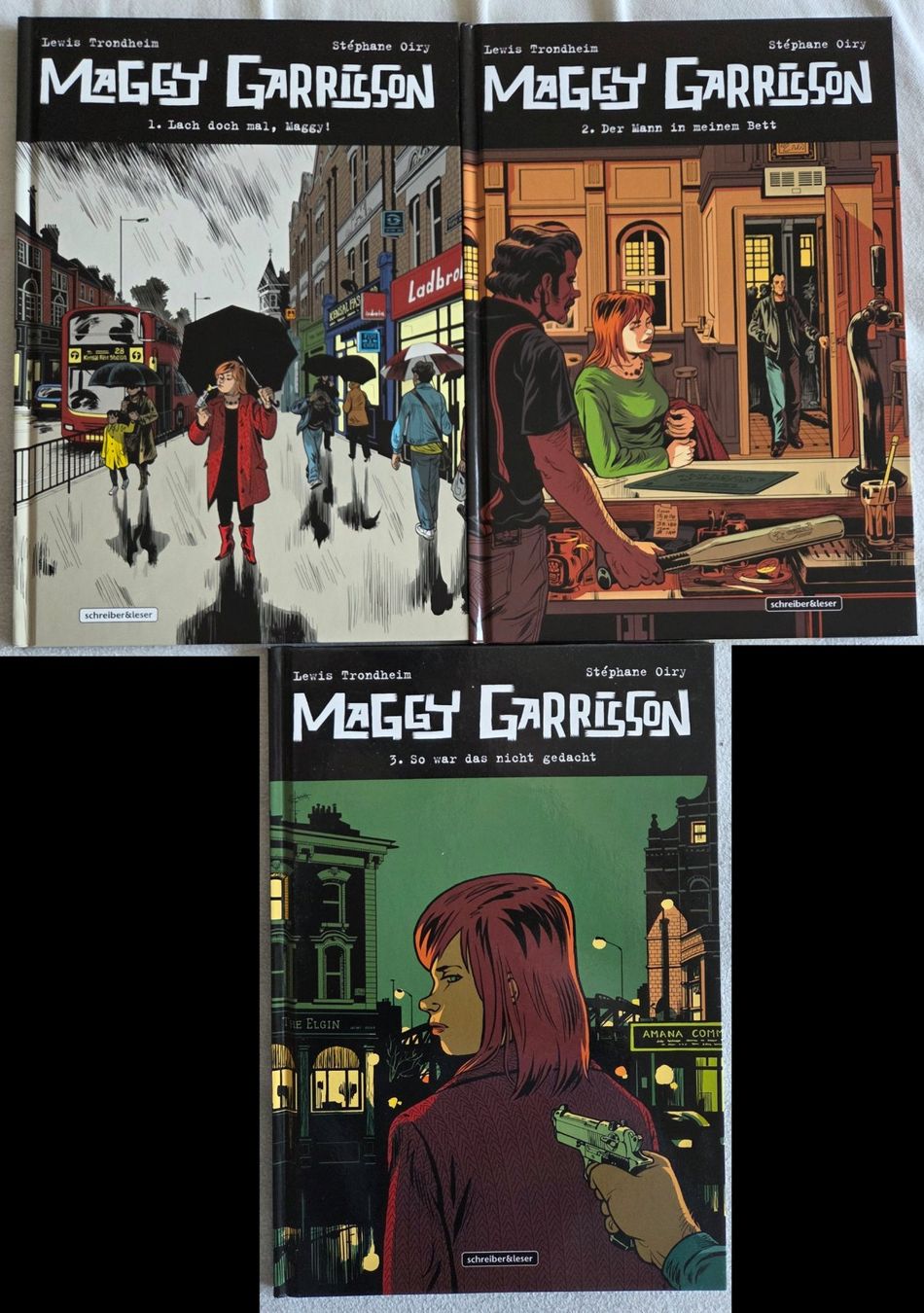 Comics: Trondheim / Oiry - Maggy Garrison - Band 1-3 - Comic – Gebraucht aus Reinach BL von solidsenders