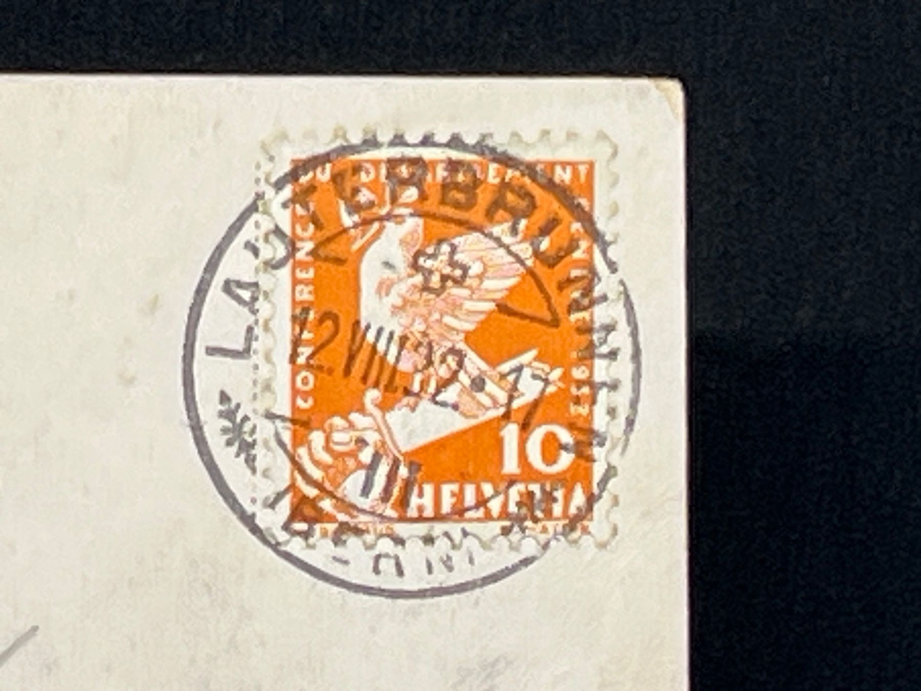 Ansichtskarten: Trümmelbach, Untere Galerie – Gebraucht aus Widnau von Brusi9 1