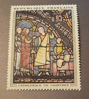 Frankreich 1963 briefmarke
