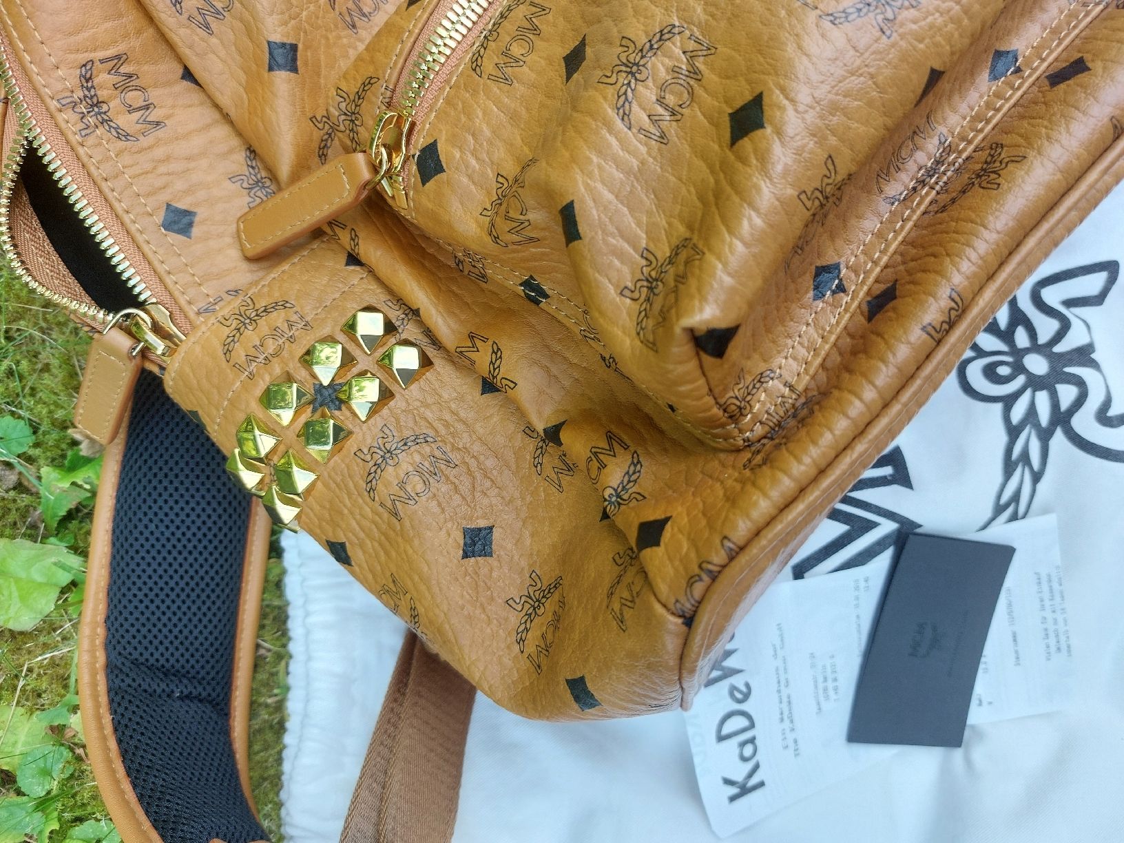 Mcm Zaini: Orig. MCM Visetos Monogram Rucksack large – Nuovo (secondo la descrizione) da Balsthal venduto da Trendline55 6