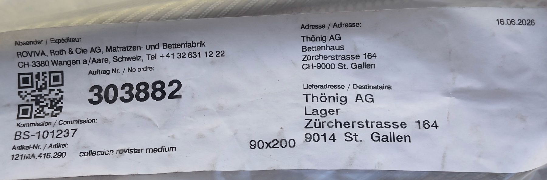 Materassi: Matratze – Usato da Zürich venduto da privat044 2