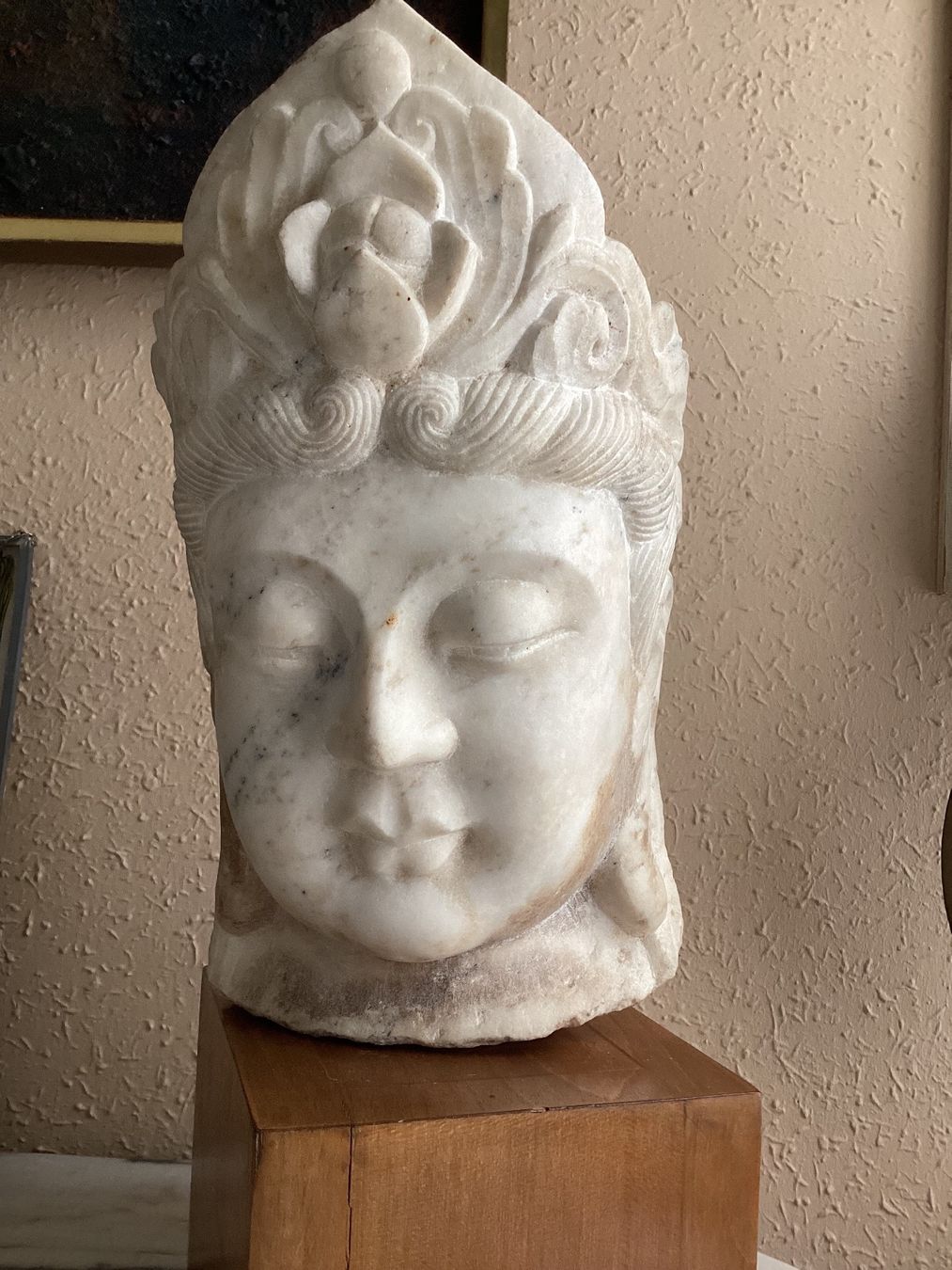 Sculptures & Statues: Buddha Kopf aus Stein antik – D'occasion à Wallisellen par Lunajuanito 5