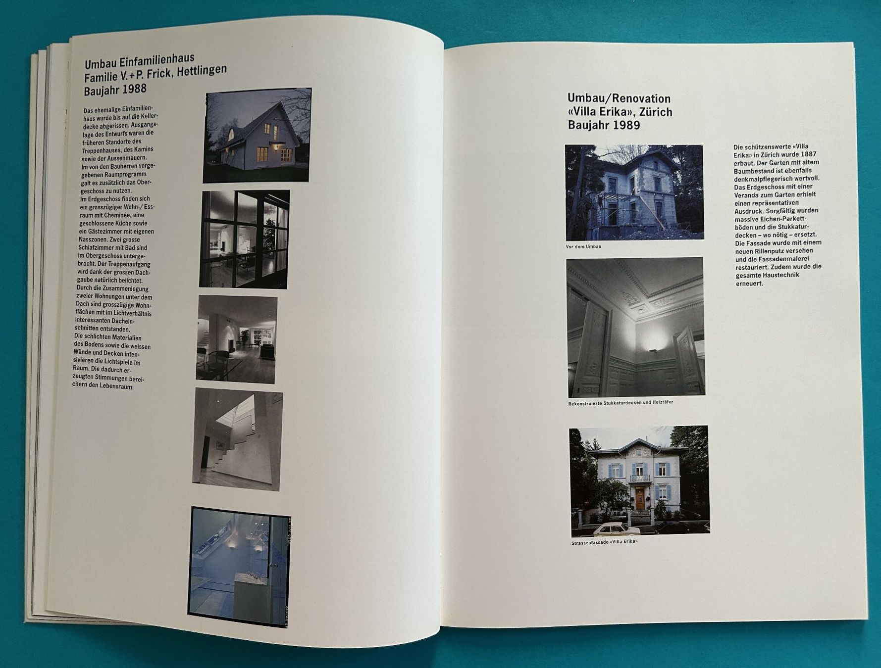 Bücher: HEINZ MÜLLER ARCHITEKT – Gebraucht aus Zürich von Domus09 3