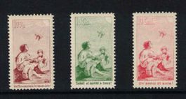1912 Pro Juventute Vorläufer I - III, tadellos postfrisch **