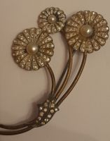 Spilla Vintage con Strass e Perle finte