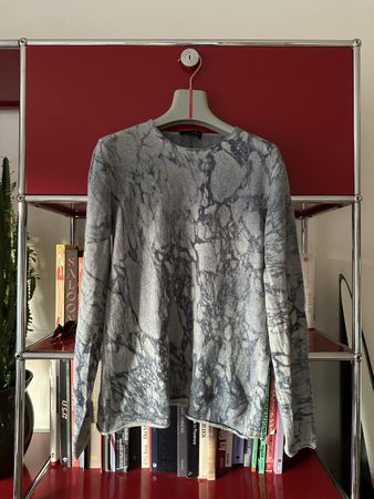Emporio Armani Pullover Marmoriert, Gr. 48 M Y2K Vintage