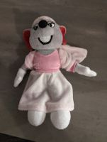 Peluche souris Europa Park rose/blanc enfant bon état